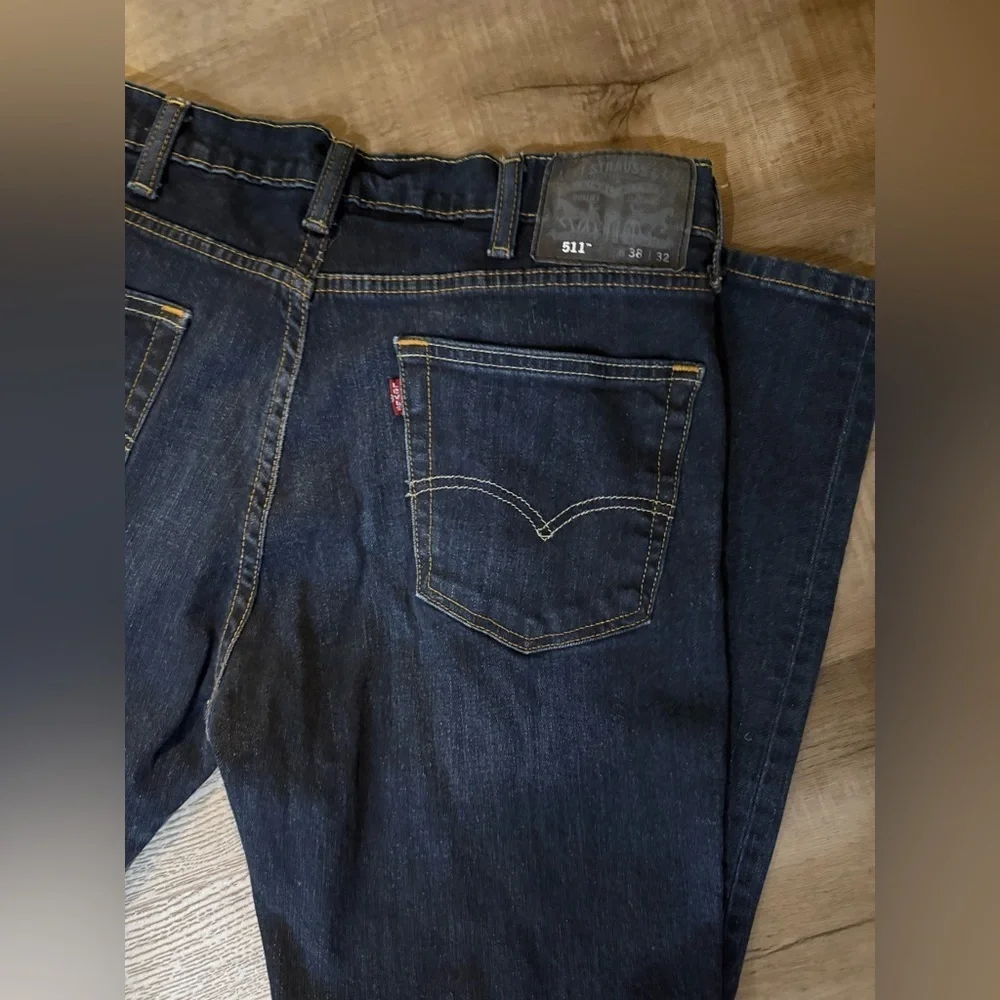 Levi's 511 Blue Jeans W 38 L 32